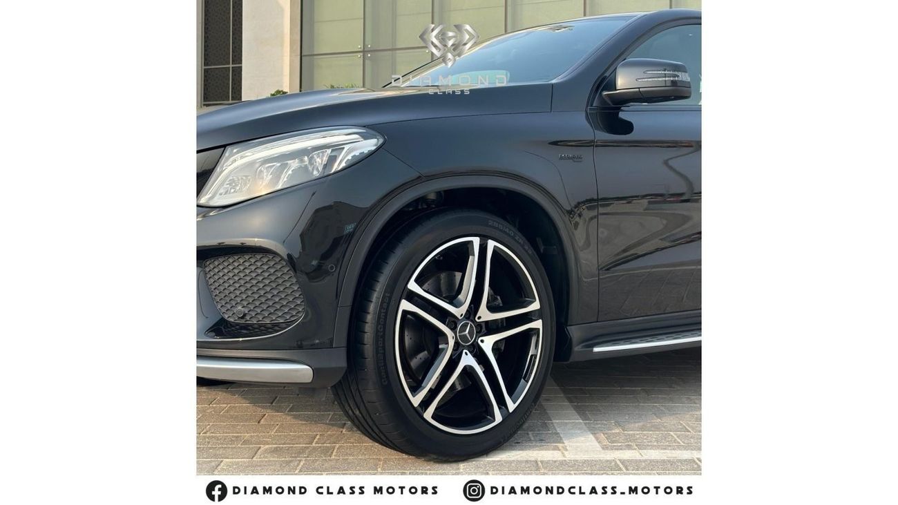 Mercedes-Benz GLE 43 AMG Coupe Mercedes GLE 43 AMG   Black Edition  V6-Biturbo Panoramic  Full Option  GCC 2018 Under Warrant