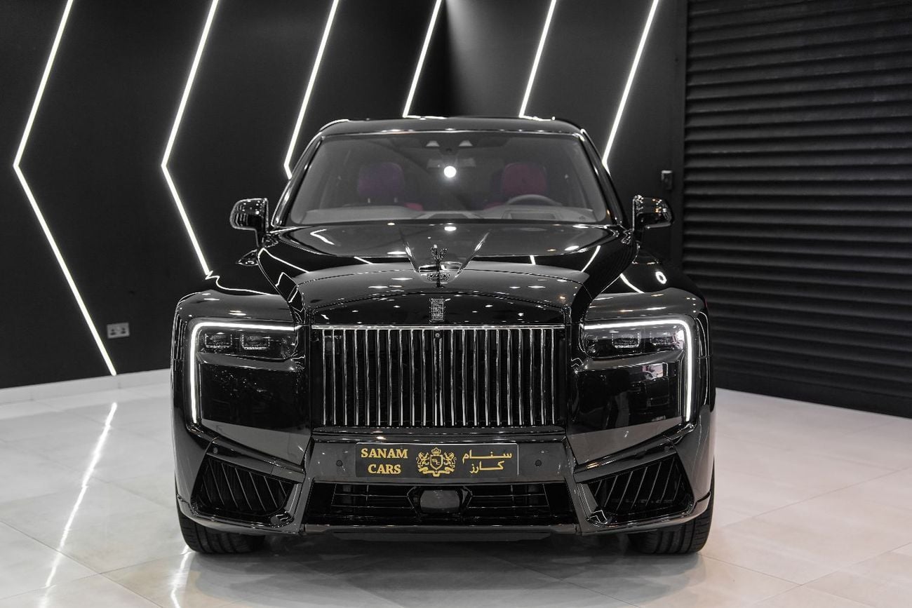 Rolls-Royce Cullinan Black Badge Kit, FACELIFT, Bespoke Audio, Executive Rear Seats w/ Entertainment, GCC!!