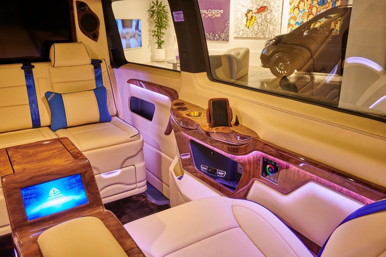 مرسيدس بنز V 300 “CELESTINE” – 1 Of 3 CONCEPT - Handcrafted by ROYAL CUSTOMS in Dubai