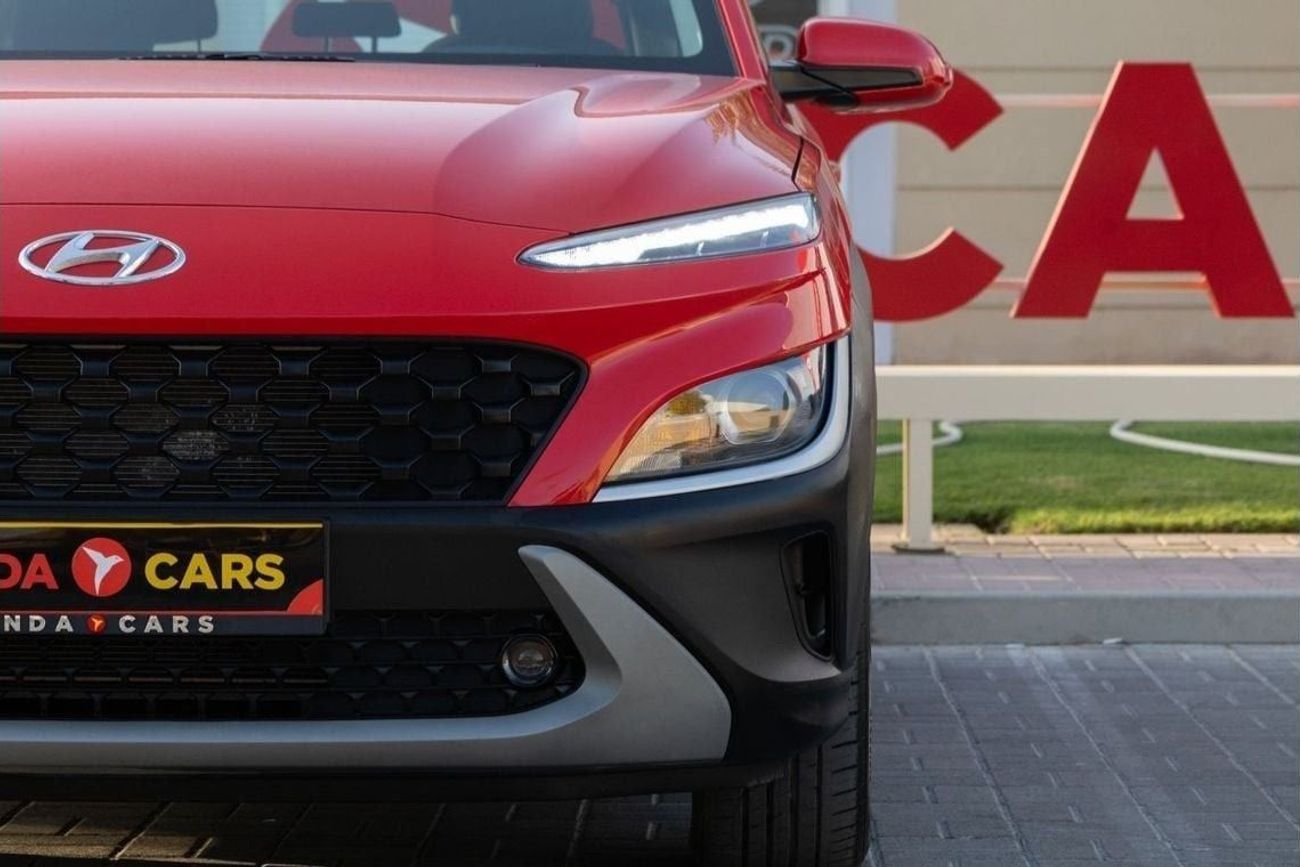 هيونداي كونا Hyundai Kona 2023 GCC under Agency Warranty with Flexible Down-Payment.