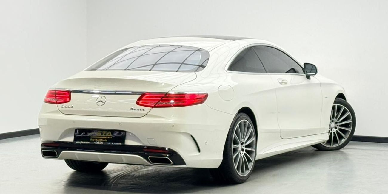 Mercedes Benz S 550 Coupe  2015 Mercedes Benz S550 4MATIC Coupe, Service History, Designo Package, Excellent Condition, Jap