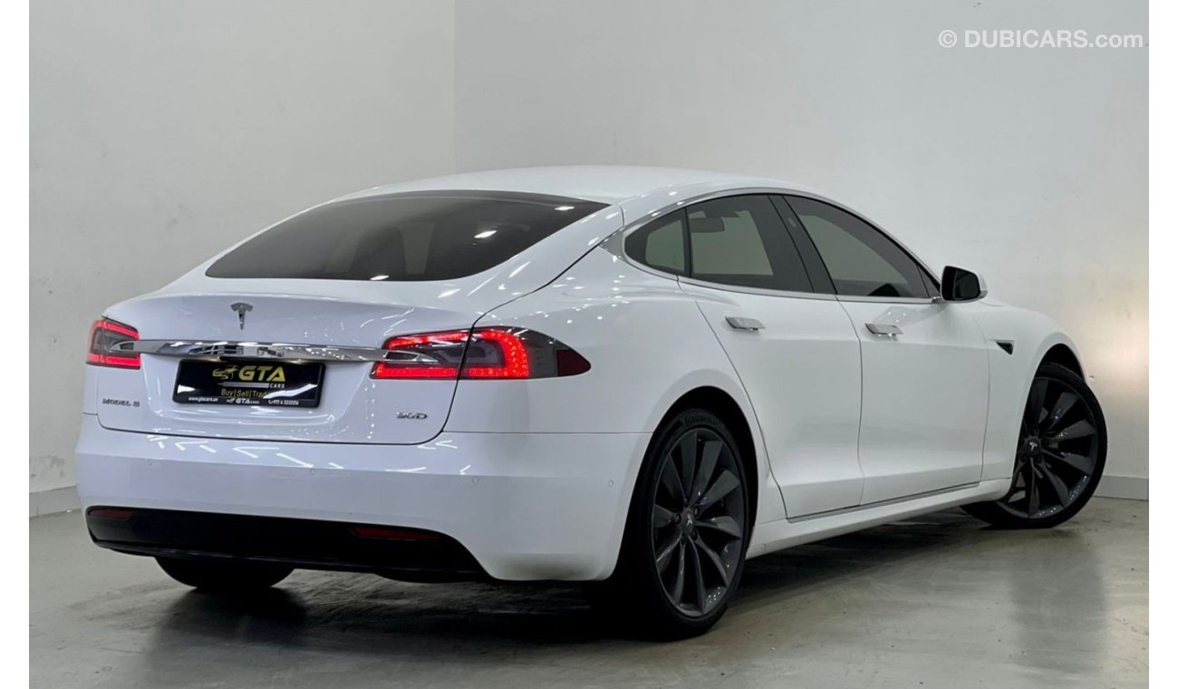 تيسلا Model S 2017 Tesla Model S P90D, 2025 Tesla Battery Warranty + 2025 Drive Unit Warranty, GCC