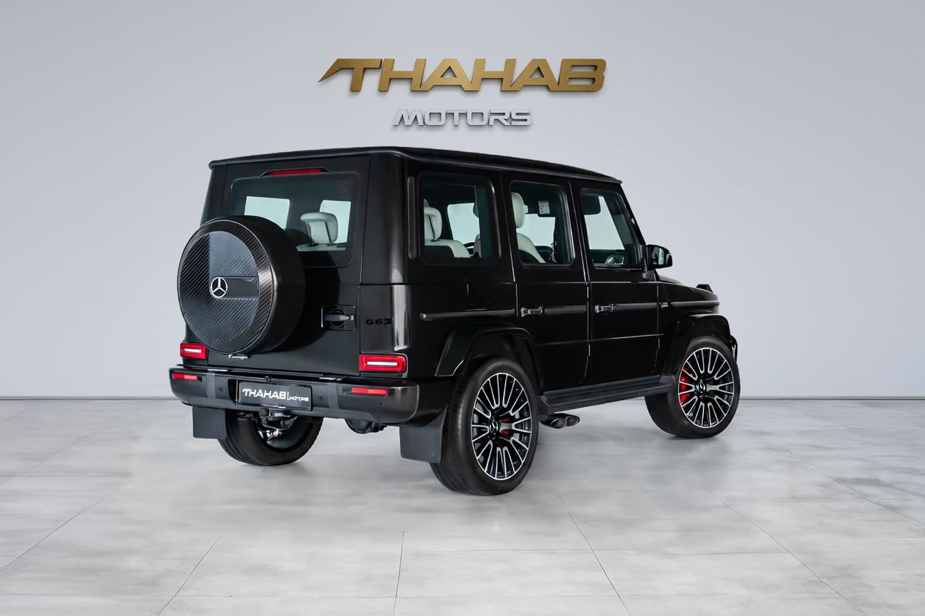 Mercedes-Benz G 63 AMG 2026 | BRAND NEW | FULL CARBON FIBER | DOUBLE NIGHT PACKAGE | 0 KM | FULL OPTION | GCC SPECS