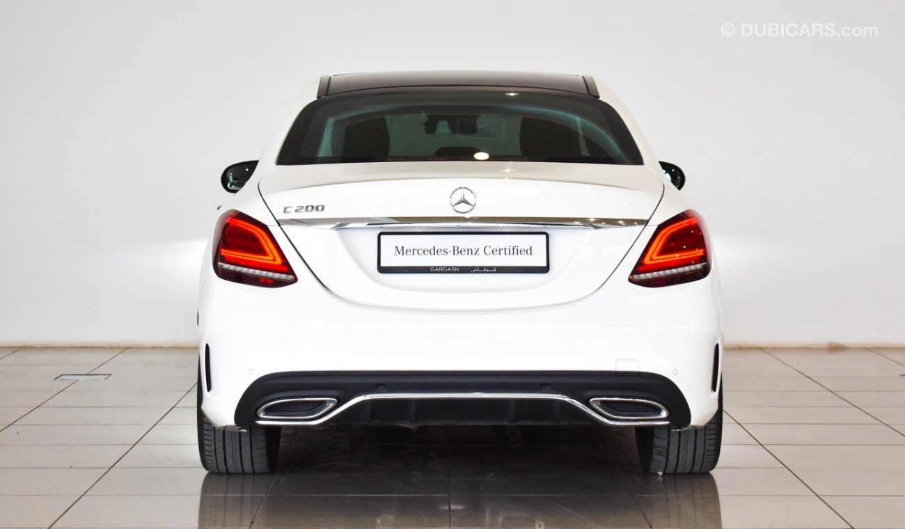 مرسيدس بنز C200 SALOON / Reference: VSB ***** Certified Pre-Owned