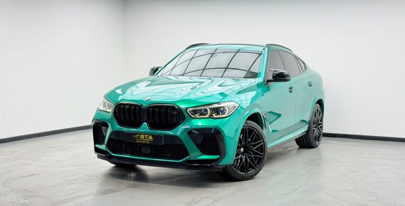 بي أم دبليو X6 M COMPETITION بي إم دبليو X6M كومبيتشن 2022، ضمان بي إم دبليو 2027 + باقة خدمة، سجل صيانة كامل من بي إم دبليو، دول