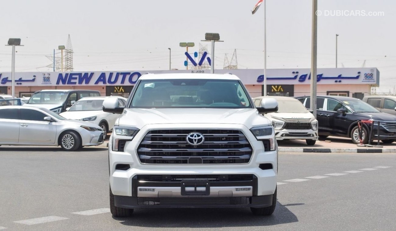 تويوتا سيكويا Brand New Toyota Sequoia Limited TRD OffRoad 3.5L | Petrol-Hybrid |White/Black | 2023 | For Export O