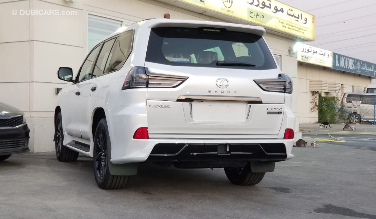 Lexus LX 570 Black Edition KURO Diamond Seat 2019 New Price For Export