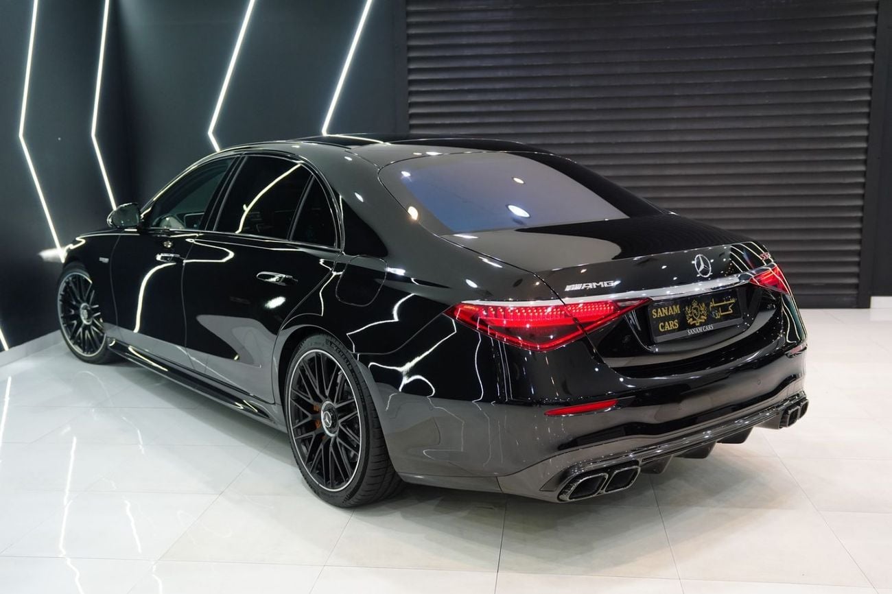 Mercedes Benz S63 AMG E PERFORMANCE 2024 S63 AMG E Performance, BRAND NEW, Carbon Exterior Pack, Ceramic Brakes, Gargash File Opened!