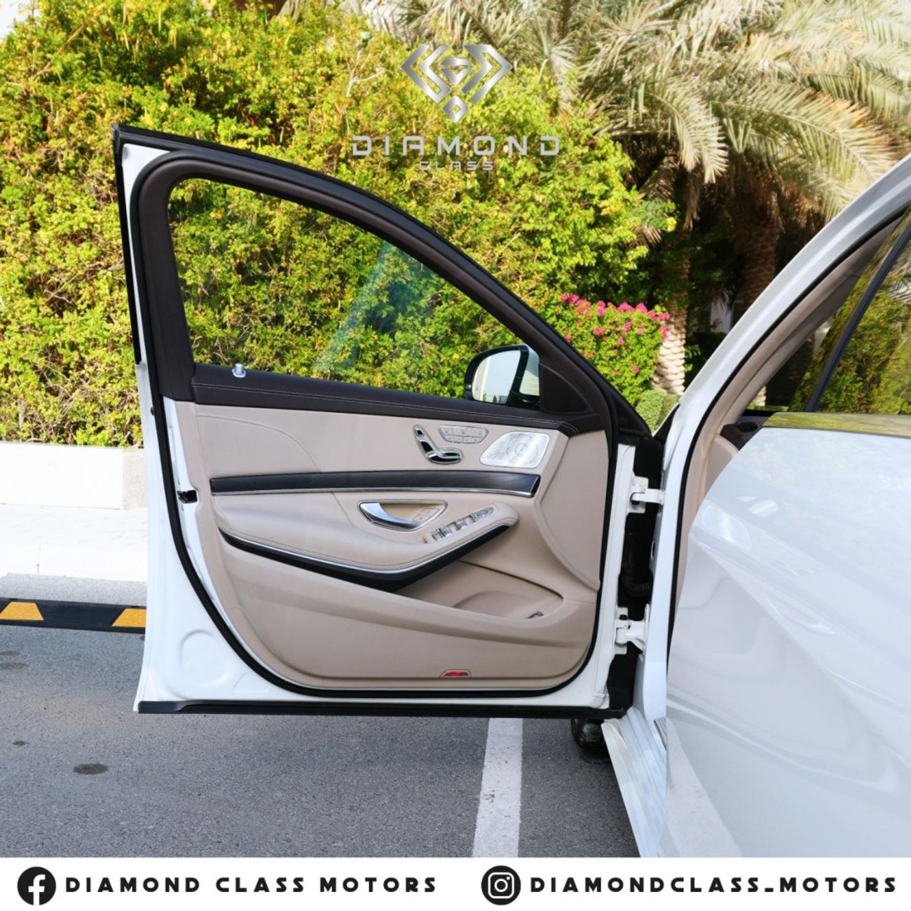 Mercedes-Benz S 560 Exclusive Edition 4.0L Mercedes S560 AMG Full Option  Panoramic  5 Buttons  2018 GCC