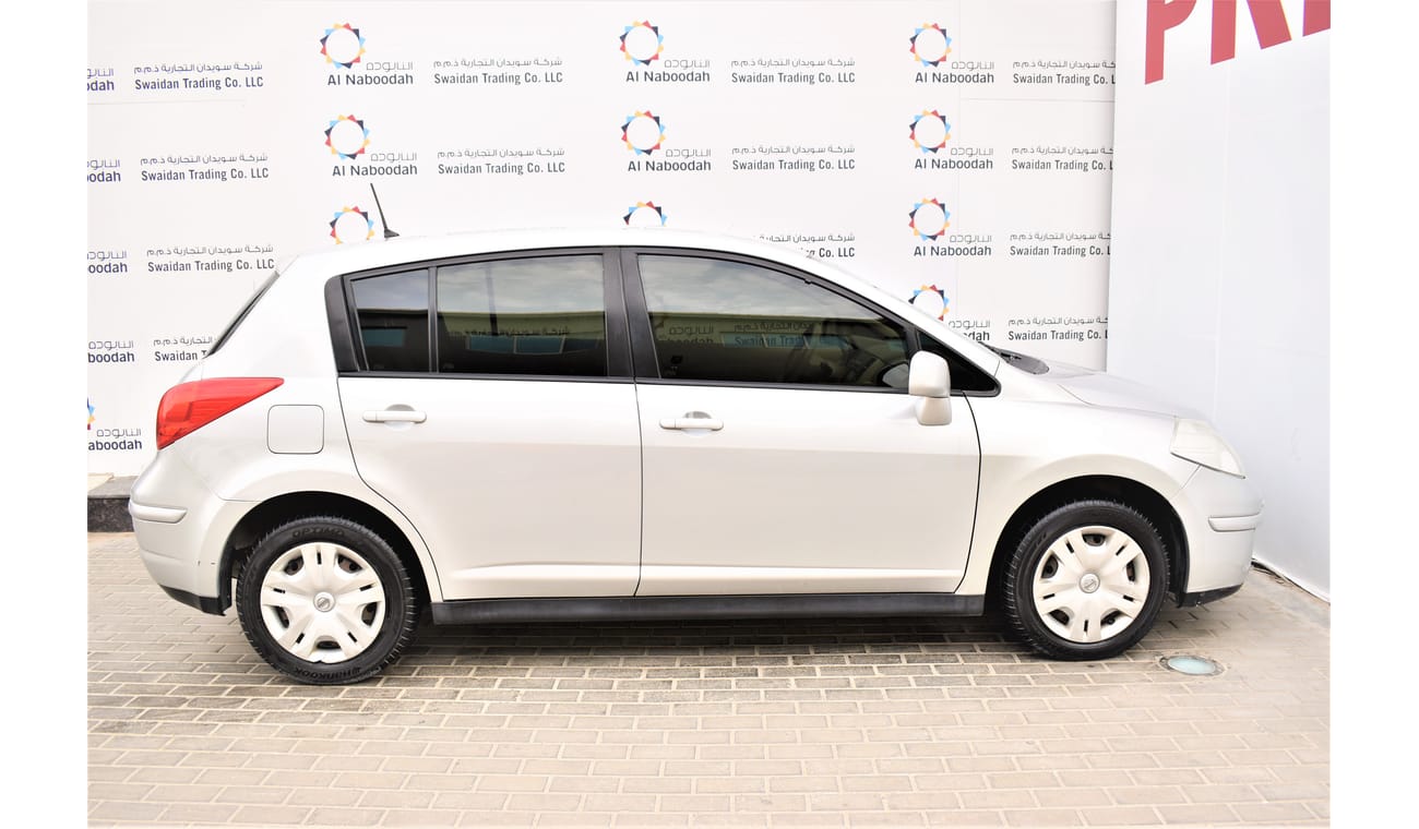 Nissan Tiida 1.8L S 2013 GCC SPECS WITH FRONT & REAR PARKING SENSORS