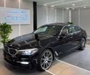 BMW 520i Middle East Edition 2.0L LUXURY ELITE BLACK BMW 520i || TOP RANGE || GCC || SCREENS || LIKE NEW || F