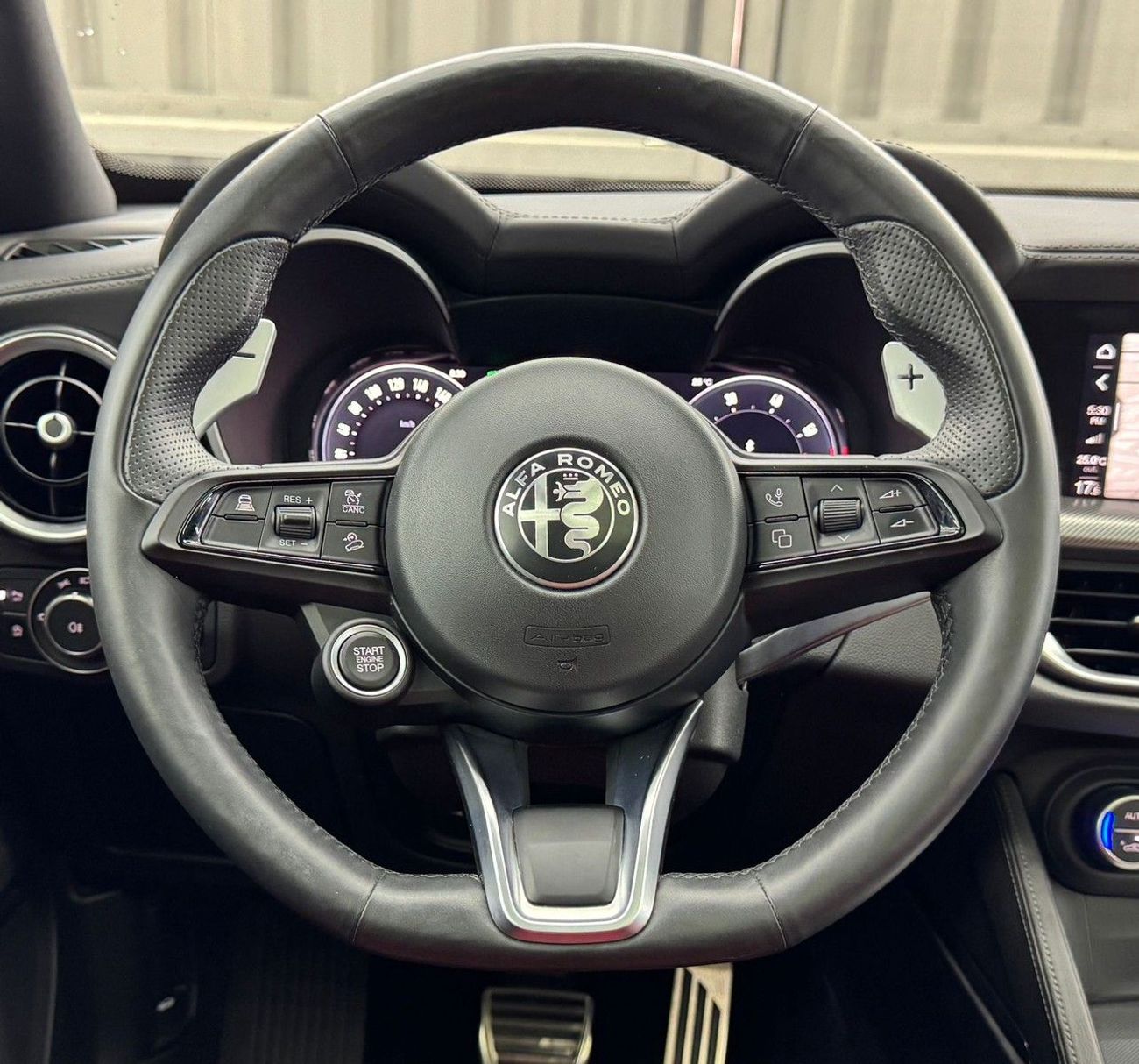 Alfa Romeo Stelvio VELOCE Low Mileage | GCC | 5 Years Gargash Warranty and Service | Gargash Full Service History