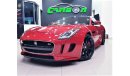 جاغوار F-Type JAGUAR F-TYPE S 2017 MODEL IN VERY GOOD CONDITION WITH A VERY LOW MILEAGE ONLY 29000 KM