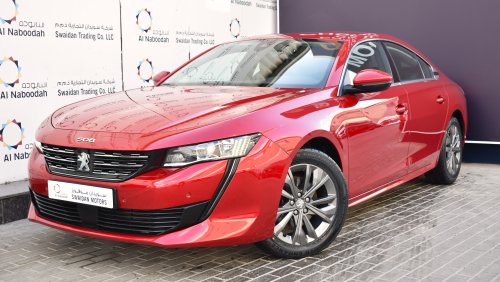 Peugeot 508 AED 959 PM | 1.6L R8 ACTIVE 2020 GCC AGENCY WARRANTY UP TO 2025 OR 100K KM