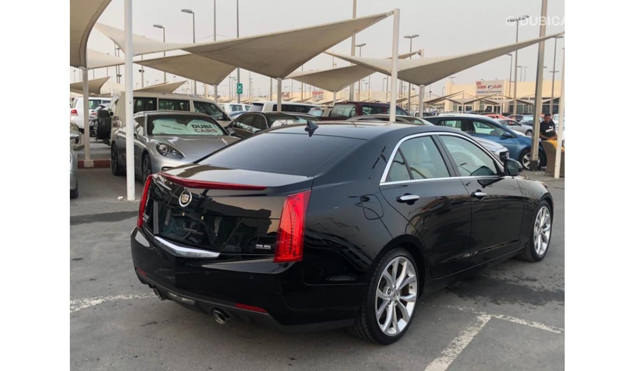 Cadillac ATS Caddillac ATS model 2014 GCC Car Prefect condition full option  radar navigation sensors radio Blue