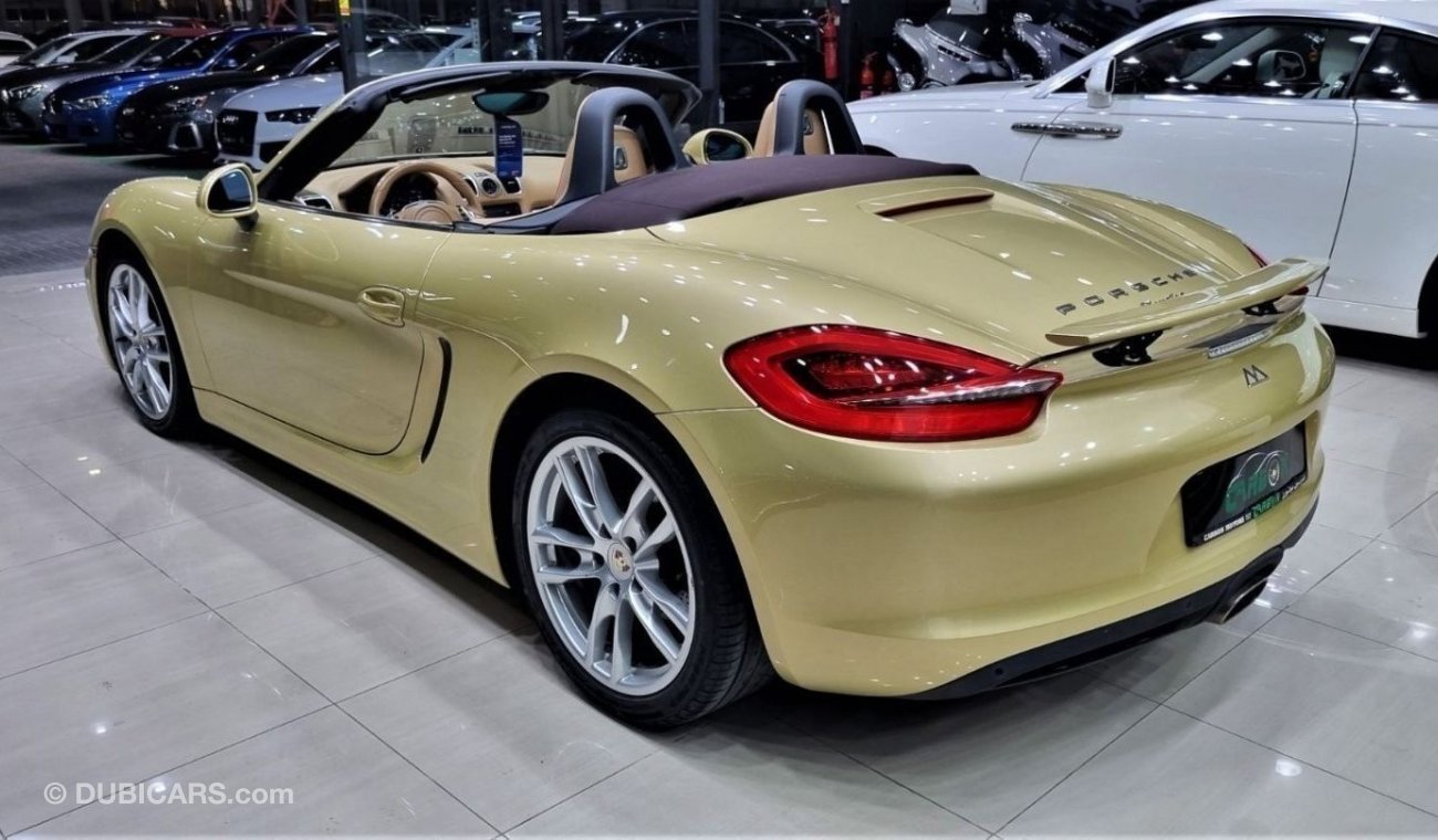 Porsche Boxster Std SPECIAL OFFER  PORSCHE BOXSTER 2013 GCC IN PERFECT CONDITION WITH ONLY 34K KM (SERVICE H