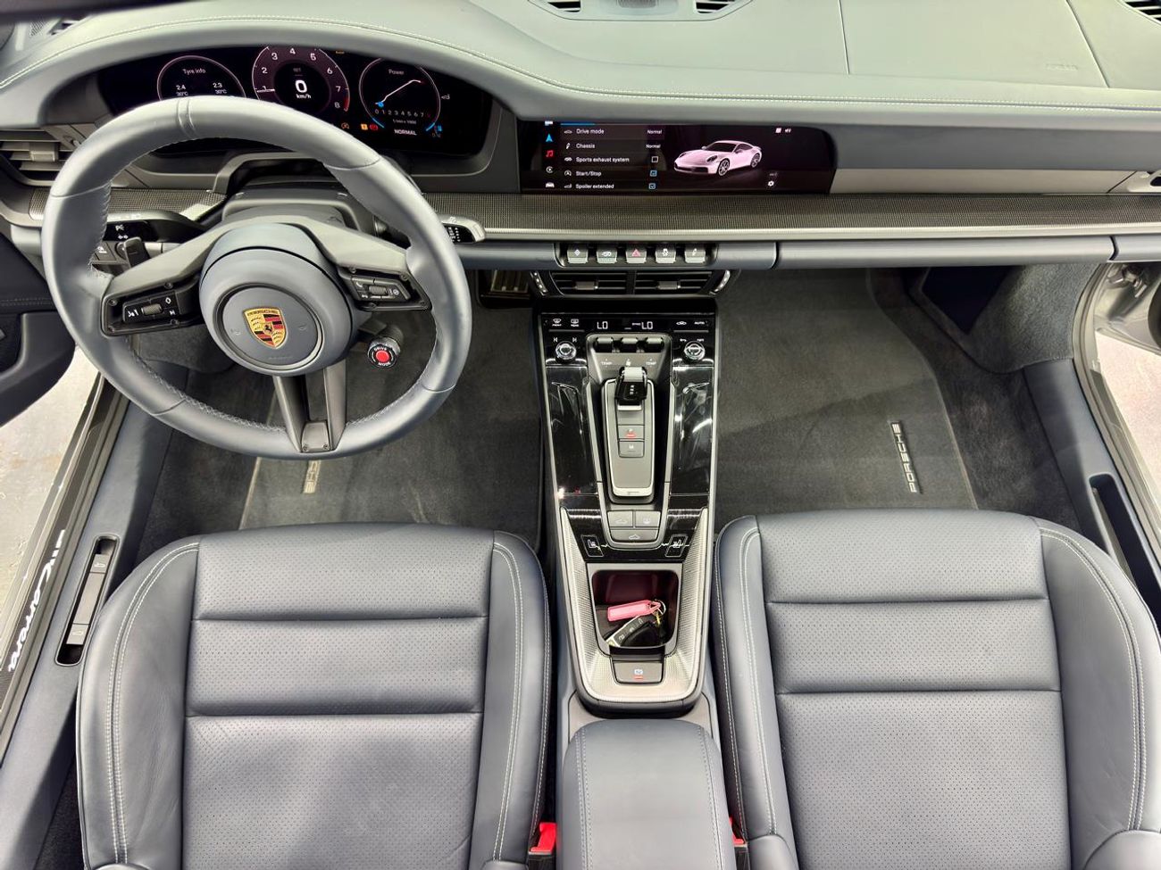 بورش 911 Carrera 3.0L (380 HP) Coupe 2025 Porsche 911, 2027 Porsche Warranty, Sport Chrono Package, Very Low