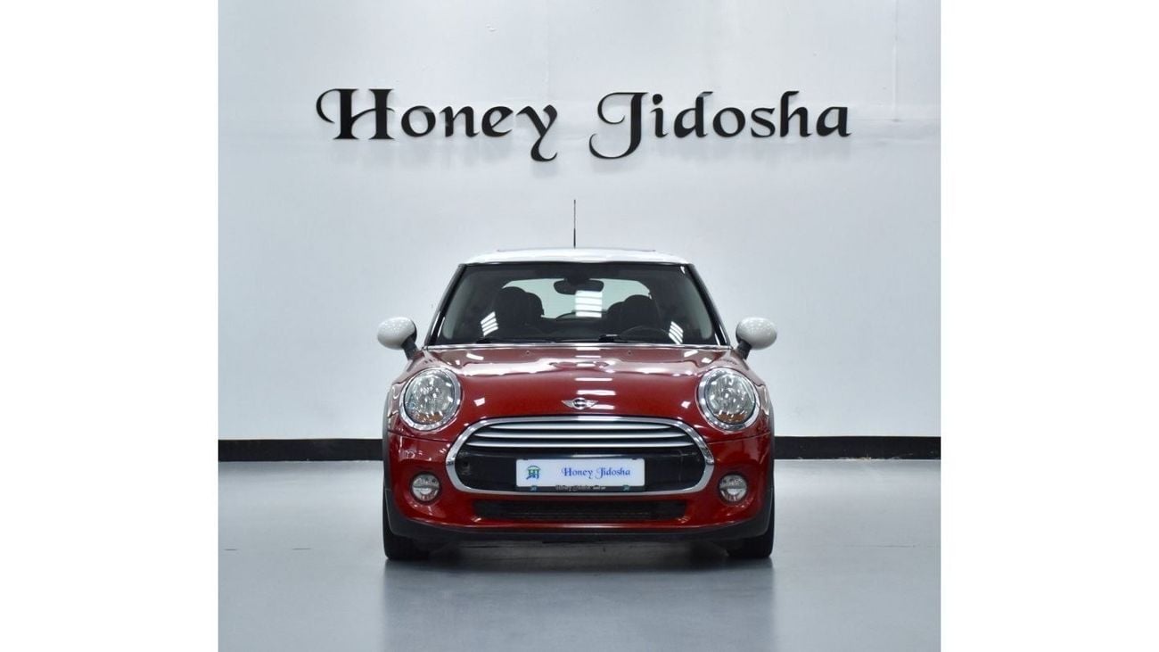 Mini Cooper EXCELLENT DEAL for our Mini Cooper ( 2015 Model ) in Red Color GCC Specs