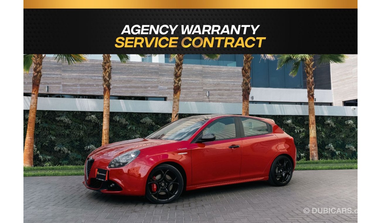 Alfa Romeo Giulietta Veloce | 1,508 P.M  | 0% Downpayment | Agency Warranty & Service Contract