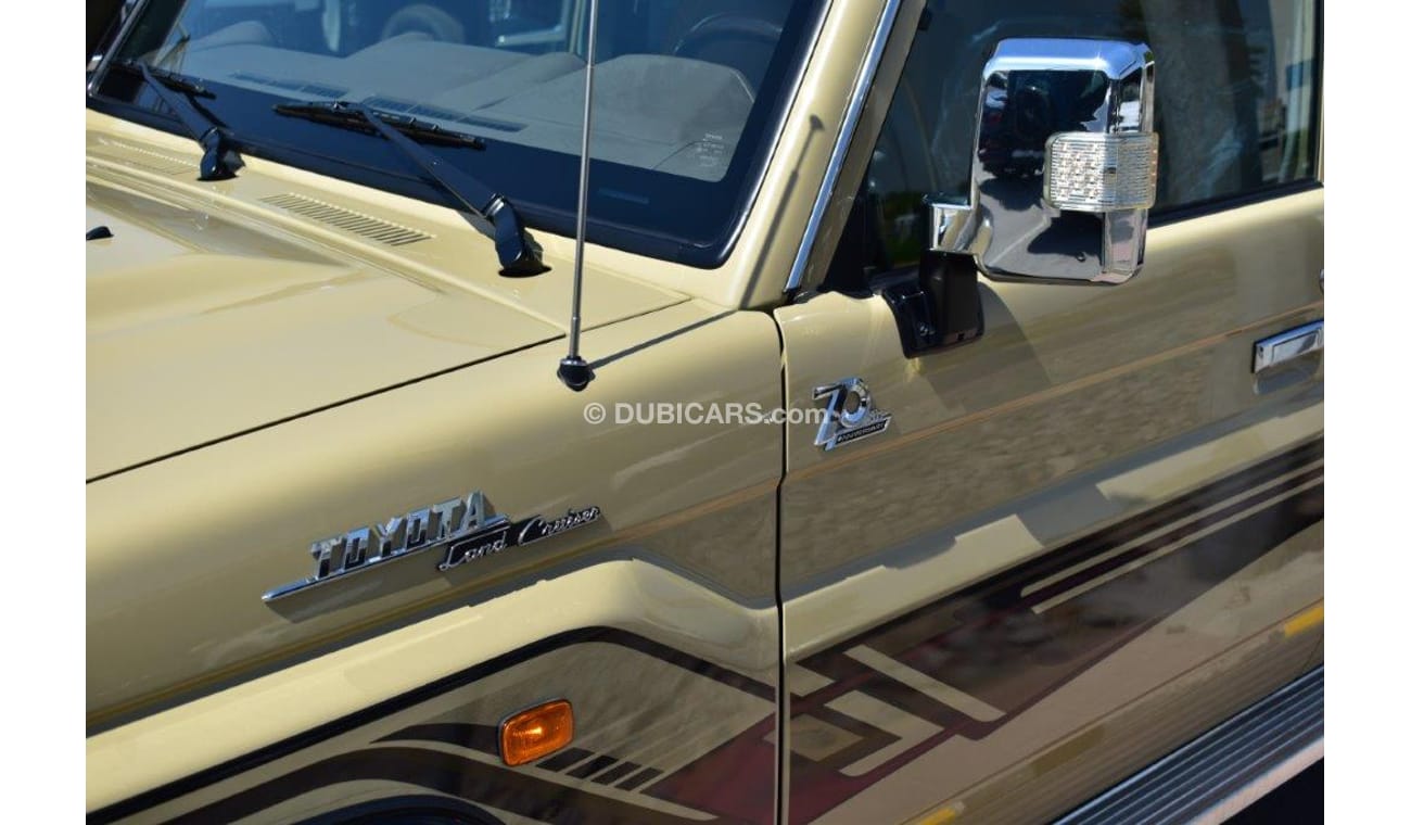Toyota Land Cruiser Pick Up 79 DOUBLE CAB LX V6 4.0L PETROL MANUAL TRANSMISSION- 70th ANNIVERSARY EDITION