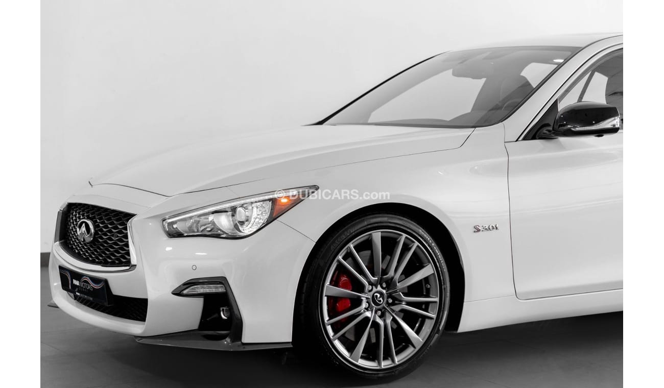 Infiniti Q50 Red Sport 400 2018 Infiniti Q50 S 3.0L V6 Red Sport / Full Infiniti History