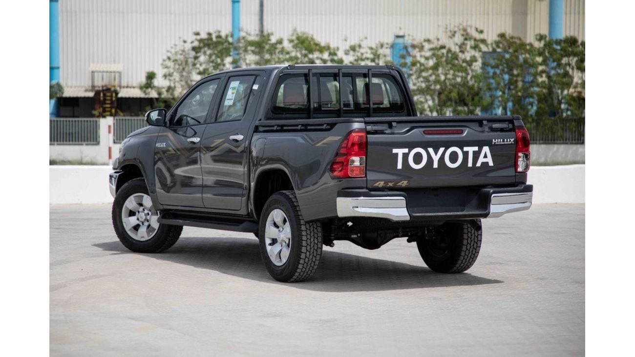 Toyota Hilux 2024 Toyota Hilux 2.4L DC WB 4X4 - Grey Mettalic inside Red | Export Only