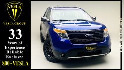 Ford Explorer BLACK EDITION + 4WD + LEATHER SEATS + NAVIGATION / GCC / 2014 / UNLIMITED MILEAGE WARRANTY / 820 DHS