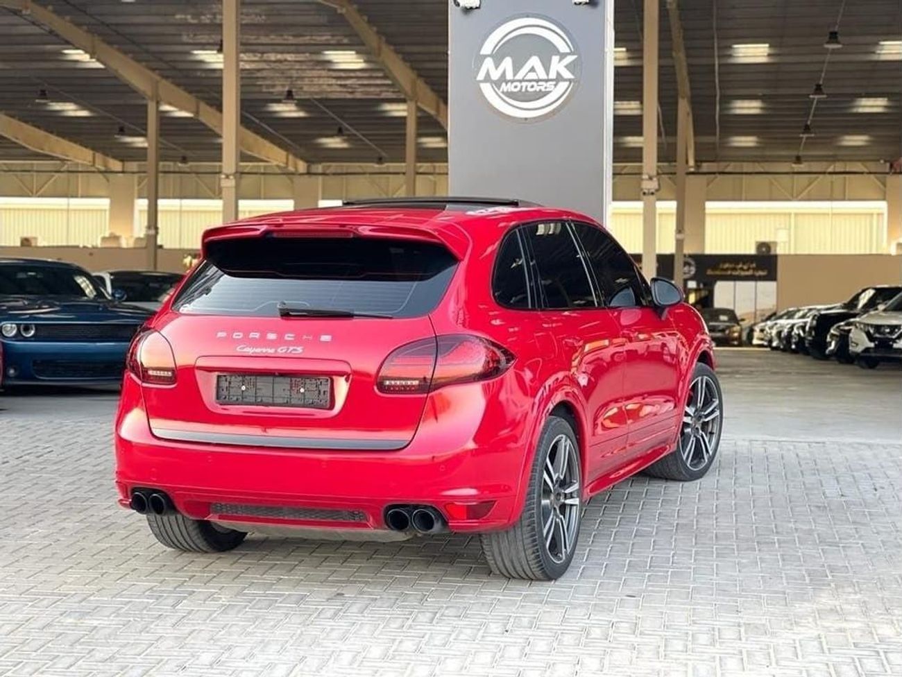 Porsche Cayenne GTS 4.8L GTS / قابل للتصدير الى سوريا /  GCC / ORIGINAL PAINT / NO ACCIDENTS / ACTIVE EXHAUST
