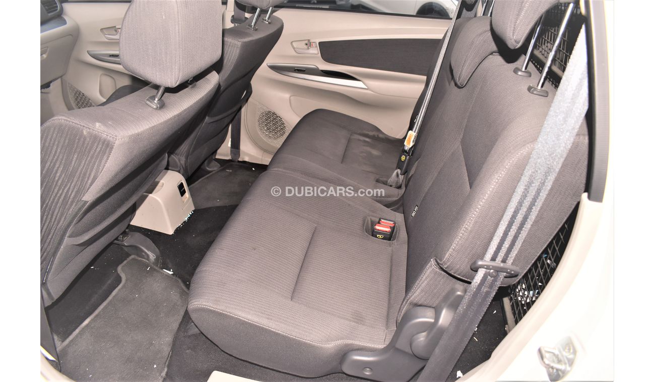 Toyota Avanza 1.5L GLS 5STR VAN 2020 GCC DEALER WARRANTY