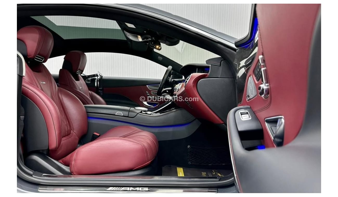 Mercedes-Benz S 63 AMG Std 2018 Mercedes Benz S63 AMG Coupe, Warranty, Full Options, Low Kms, Excellent Condition, GCC