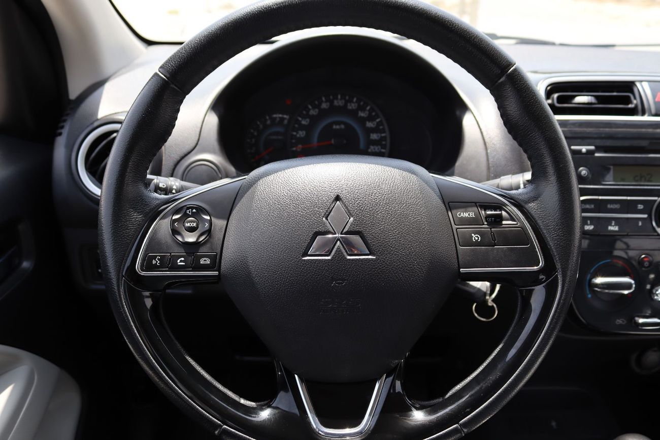 Mitsubishi Attrage GLX Premium 1.2L Mitsubishi Attrage 2022 GCC version in excellent condition, mileage 57,000 kilometr