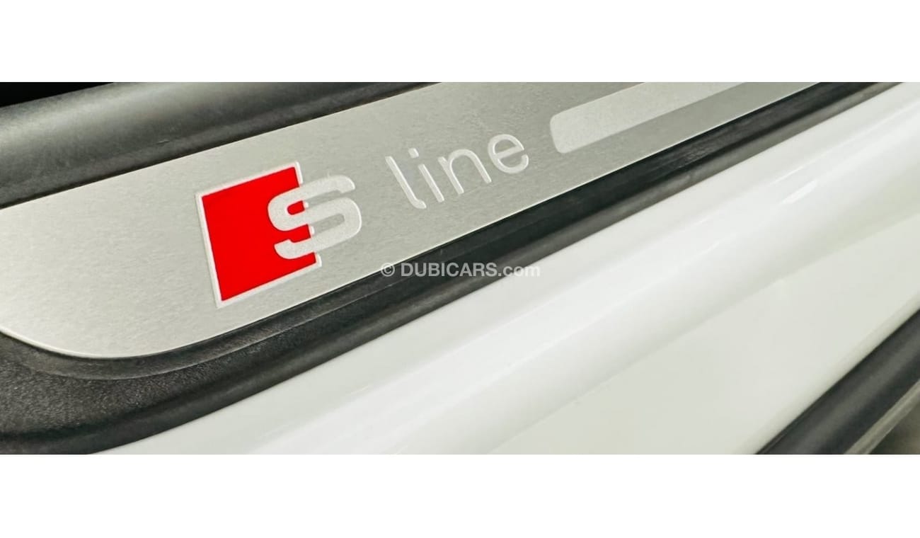 Audi Q3 35 TFSI S-Line GCC .. FSH .. S line .. Perfect Condition .. 4Cyl