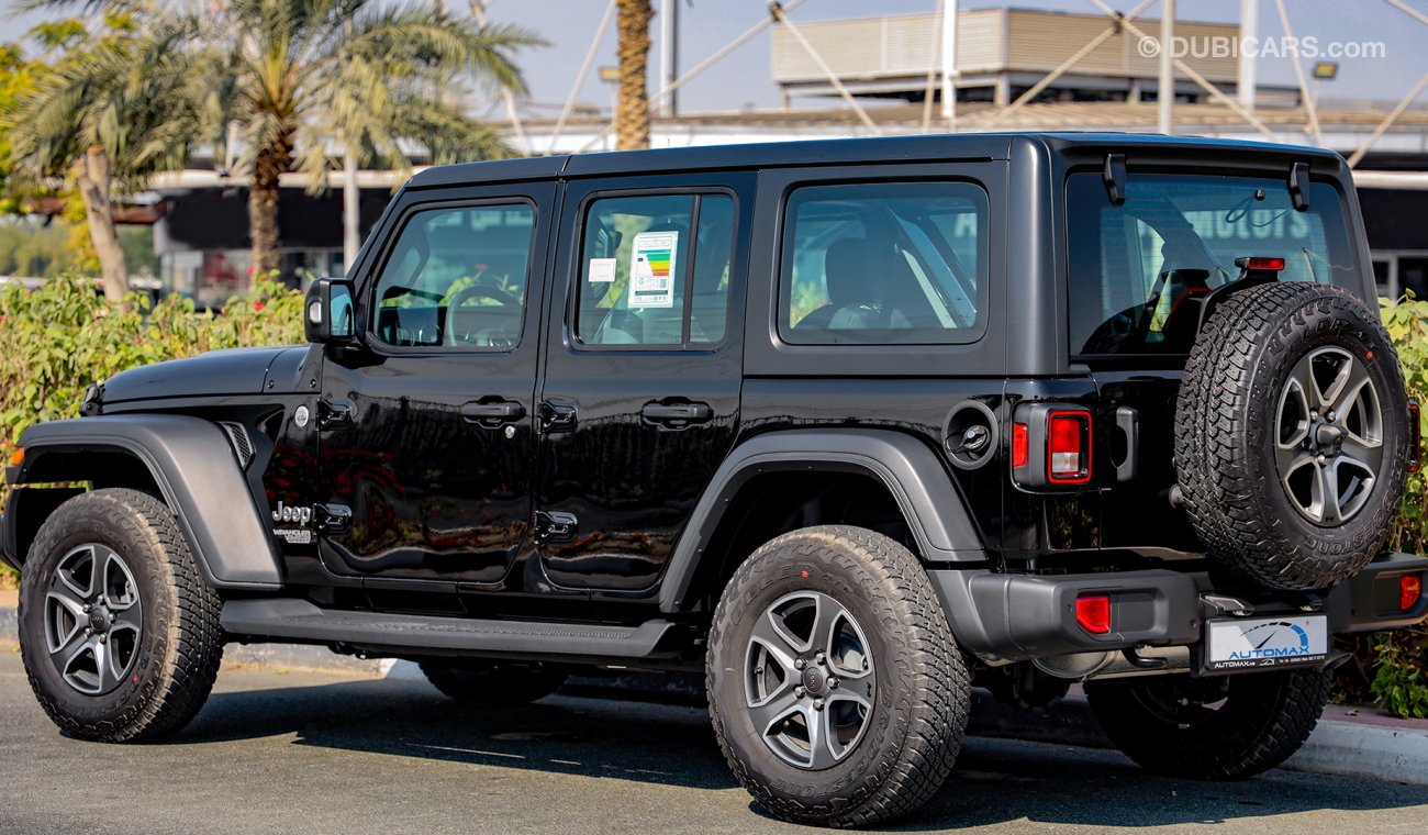 Jeep Wrangler Unlimited Sport Plus V6 3.6L , GCC , 2021 , 0Km , W/3 Yrs or 60K Km WNTY @Official Dealer