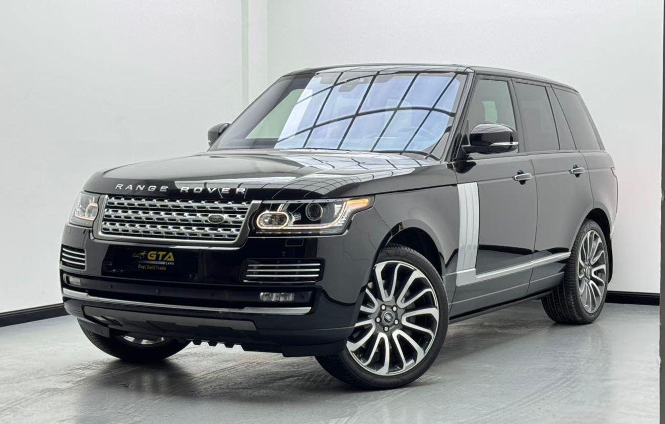 لاند روفر رينج روفر Autobiography 5.0L (510 HP) 2017 Range Rover Vogue Autobiography, Service History, Excellent Conditi