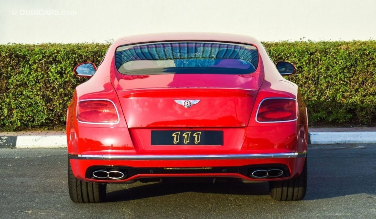 Bentley Continental GT Coupe / GCC Specifications