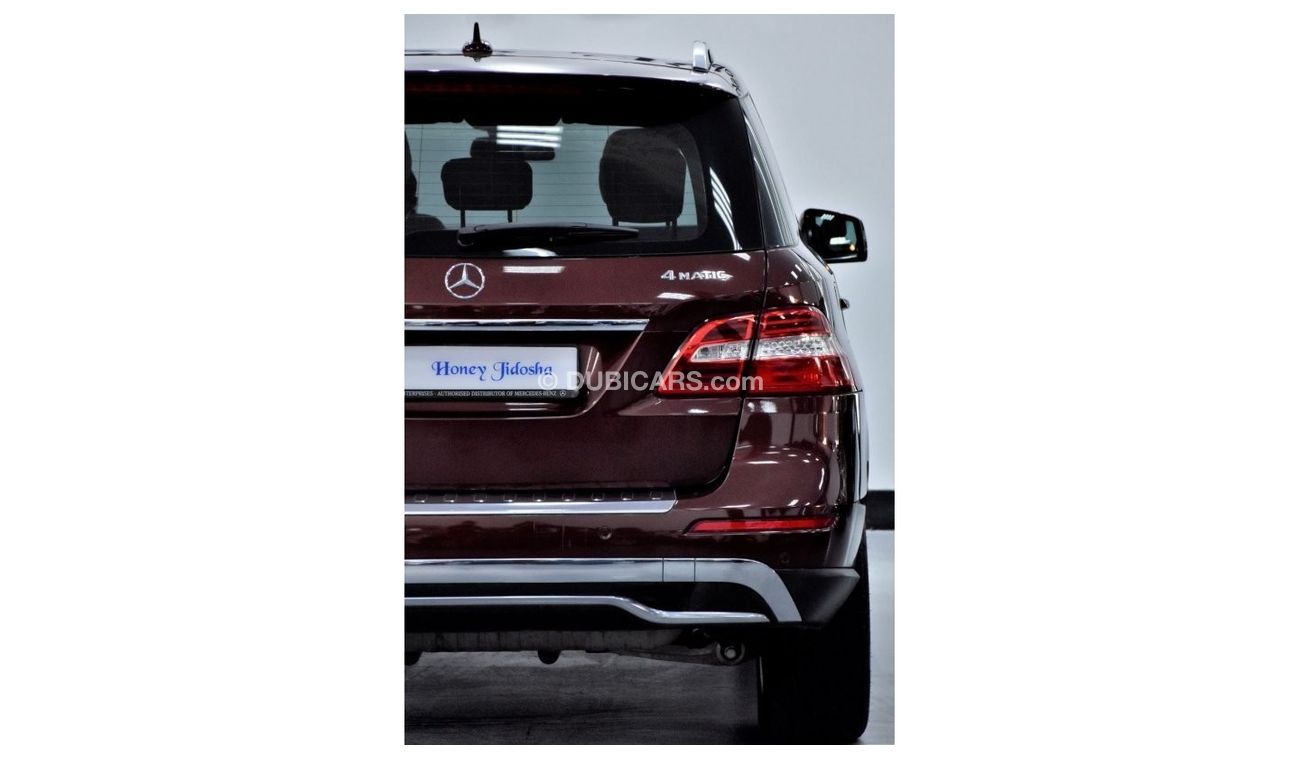 Mercedes-Benz ML 350 EXCELLENT DEAL for our Mercedes Benz ML350 ( 2014 Model ) in Burgundy Color GCC Specs
