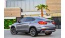 بي أم دبليو X6 XDrive 50i | 2,722 P.M | 0% Downpayment | Full Option | Immaculate Condition!