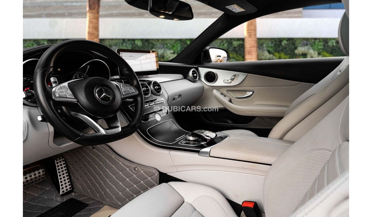 مرسيدس بنز C 200 AMG Coupe | 3,327 P.M  | 0% Downpayment | Excellent Condition!