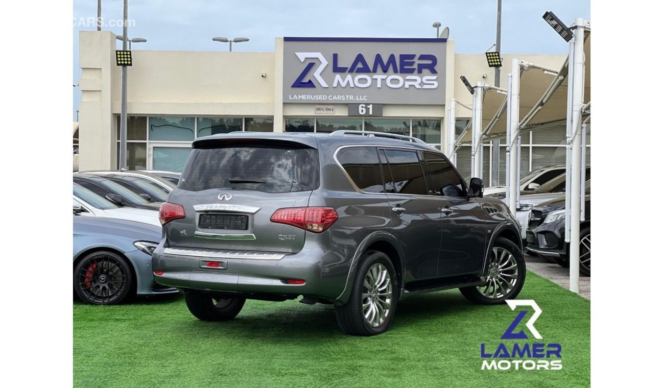 Infiniti QX80 Luxury 1500 MONTHLY PAYMENTS / INFINITY QX80 / GCC / NO ACCIDENTS / CLEAN CAR