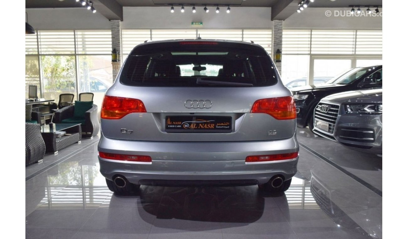 Audi Q7 100% Not Flooded | GCC | V8 Quattro | Single Owner | Excellent Condition | Accident Free