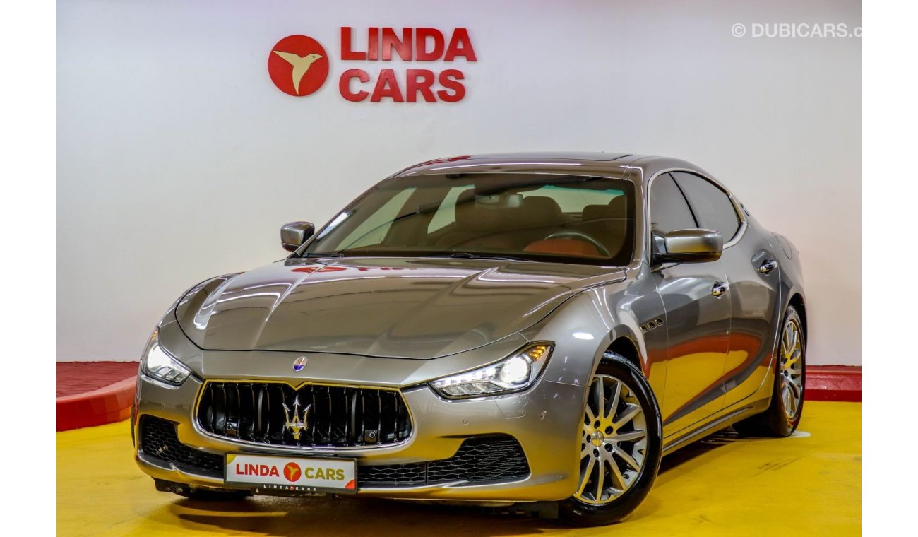 مازيراتي جيبلي Maserati Ghibli Q4 2015 GCC with Zero Down-Payment.