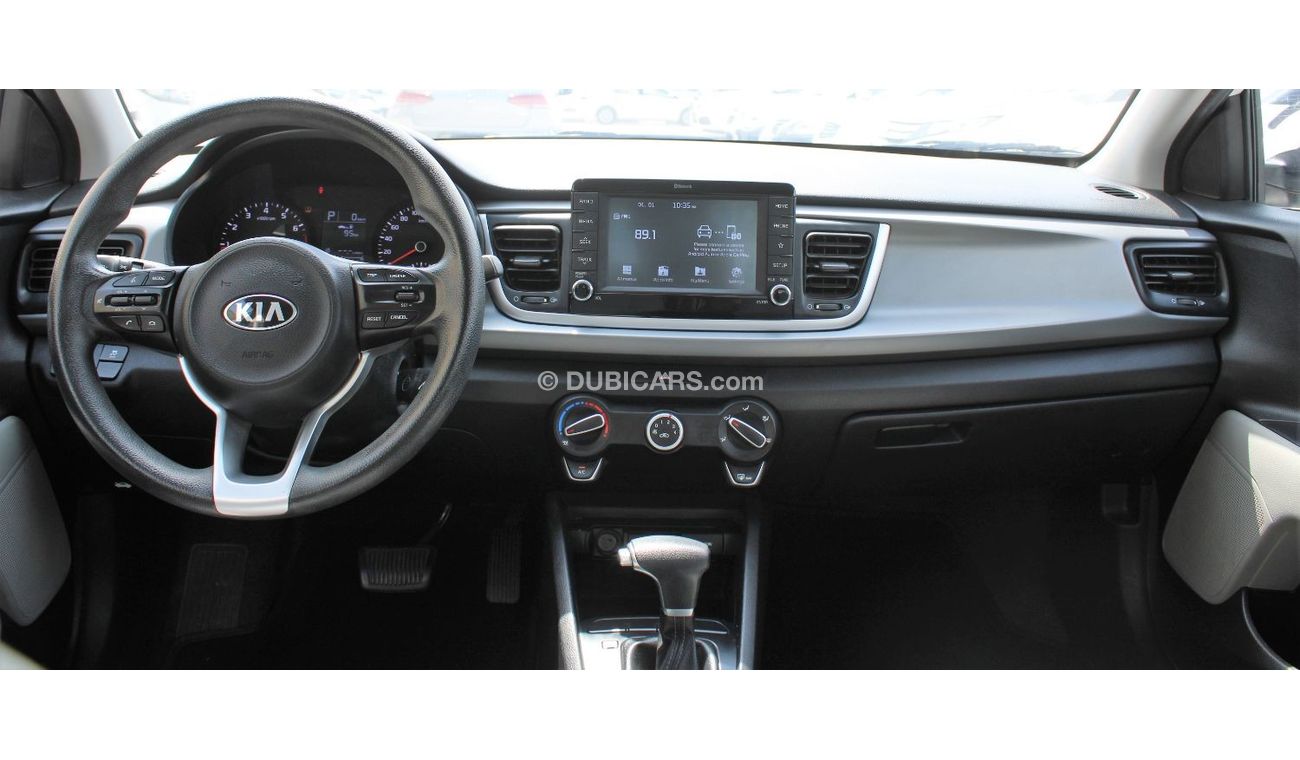 كيا ريو EX مكينة 1400 سي سي - السيارة خليجي - بحالة ممتازة من الداخل والخارج - صبغة وكالة - خالية من الحوادث