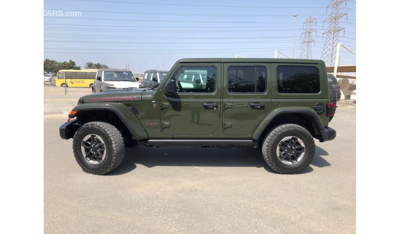 New 2021 Jeep Wrangler Rubicon  Diesel Fully loaded Brand New Colors  available Green, White and Blac 2021 for sale in Dubai - 403254