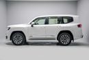 Toyota Land Cruiser LC300 GXR 3.5L - White Pearl Inside Beige | Export Only