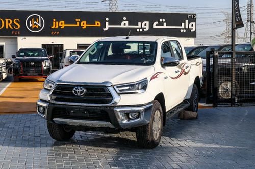 Toyota Hilux Toyota Hilux (TGN126) 2.7L Pick-Up 4WD Double Cab – 2026 Model (A/T, White exterior, Red interior, w