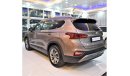 Hyundai Santa Fe EXCELLENT DEAL for our Hyundai SantaFe 2019 Model!! in Brown Color! GCC Specs