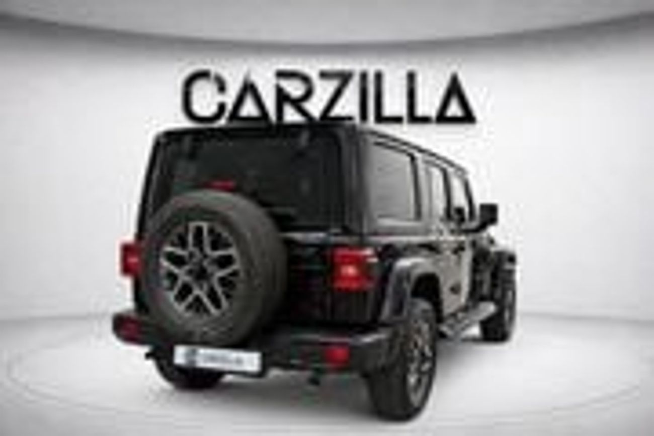 Jeep Wrangler Unlimited Sahara 2.0L A/T 3,133 AED / Monthly Jeep Wrangler Sahara Unlimited 2024 l GCC l Full Optio