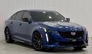 Cadillac CT5 Sport 2020 Cadillac CT5-V, 2026 Al Ghandi Warranty + Service Contract, GCC