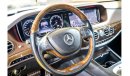 Mercedes-Benz S 400 RESERVED ||| Mercedes Benz S400 2015 GCC under Warranty with Flexible Down-Payment.