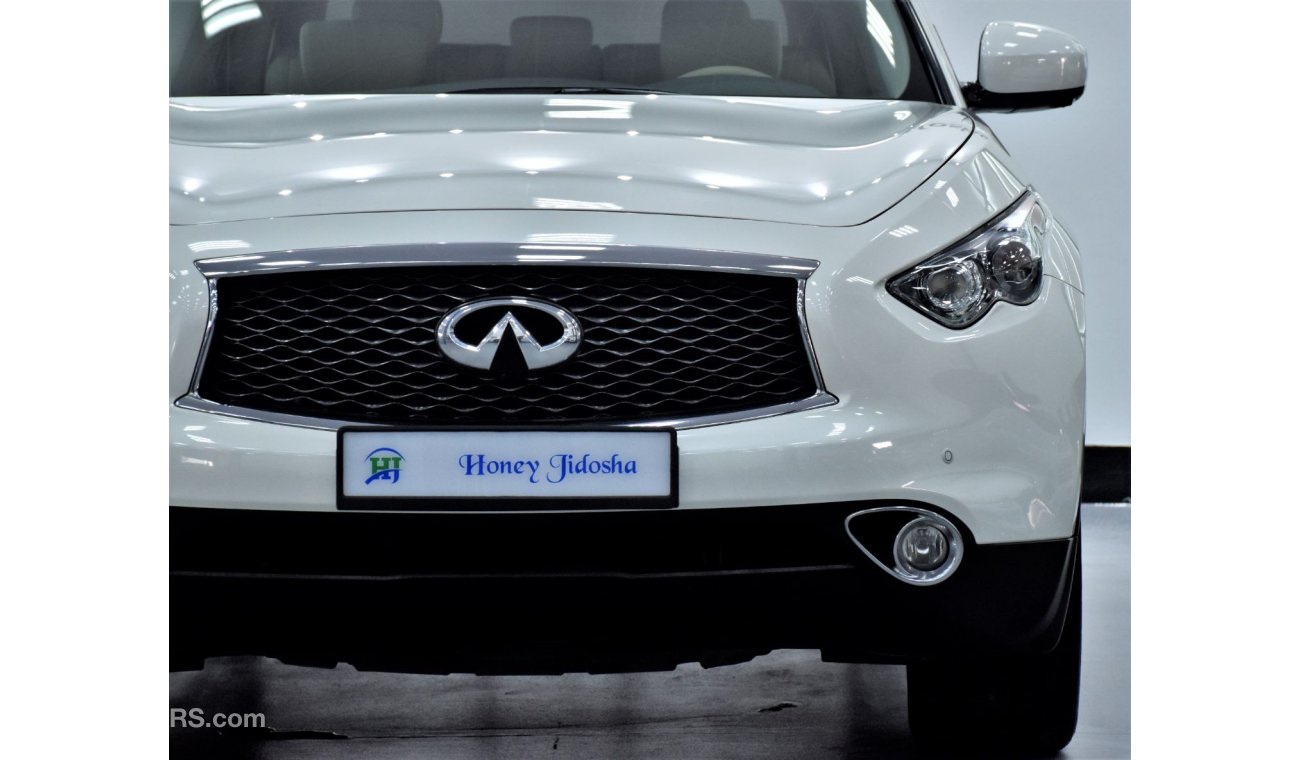 Infiniti QX70 EXCELLENT DEAL for our Infiniti QX70 ( 2017 Model ) in White Color GCC Specs